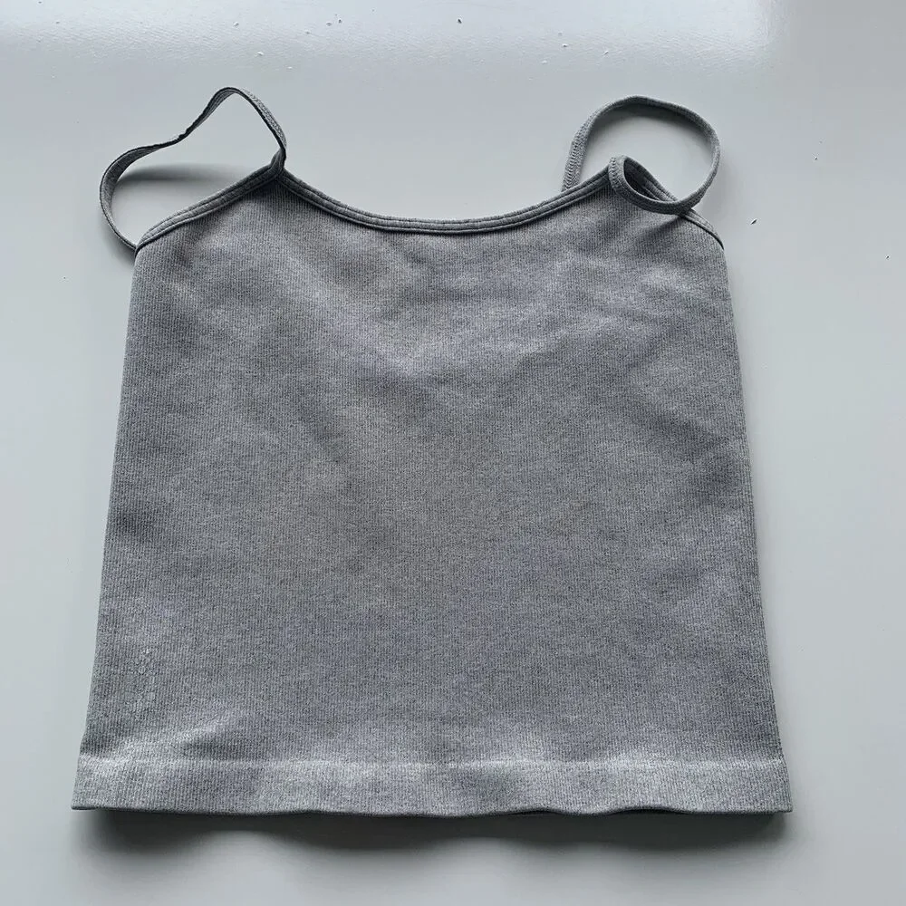 Free People Gray Tank Top Size M/L